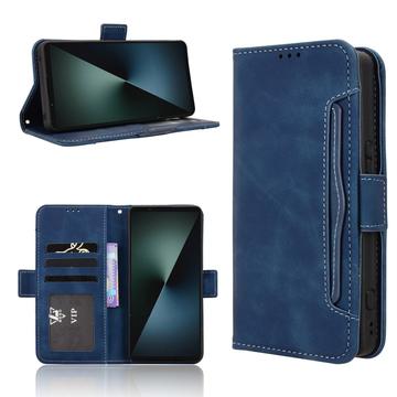 Sony Xperia 1 VIII Kortholder Pung Etui - Blå