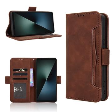 Sony Xperia 1 VIII Kortholder Pung Etui - Brun