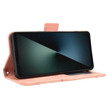 Sony Xperia 1 VIII Kortholder Pung Etui - Pink