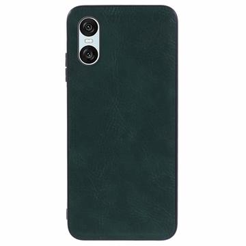 Sony Xperia 10 VI Dækket Hybrid Cover - Grøn