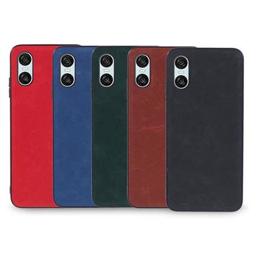 Sony Xperia 10 VI Dækket Hybrid Cover - Grøn