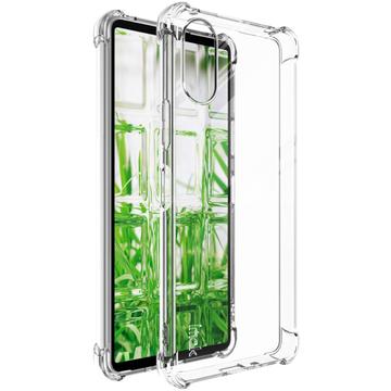 Sony Xperia 10 VI Imak Faldsikkert TPU Cover - Gennemsigtig