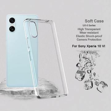 Sony Xperia 10 VI Imak UX-5 TPU Cover - Gennemsigtig