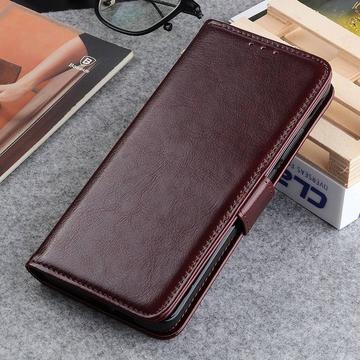 Sony Xperia 10 VI Pung med Magnetisk Lukning - brun