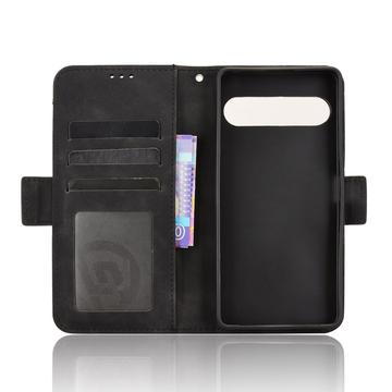 Sony Xperia 10 VII Kortholder Pung Etui - Sort