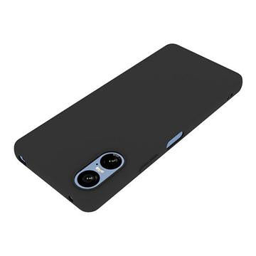 Sony Xperia 5 VI Anti-Fingeraftryk Mat TPU Cover - Sort