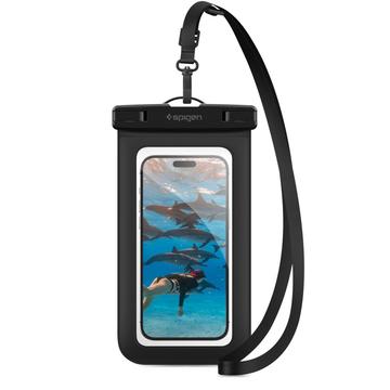 Spigen A601 Universal Vandtæt Taske - 6.8" - Sort