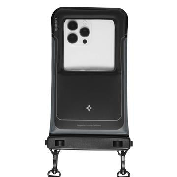Spigen A611P Universal vandtæt flydende etui - IPX8/30m, 2-pak - mat sort