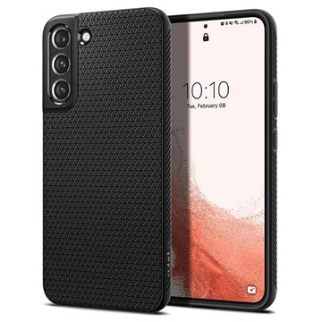 Spigen Liquid Air Samsung Galaxy S22 5G TPU Cover - Sort