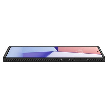 Spigen Liquid Air Samsung Galaxy S22 Ultra 5G TPU Cover - Sort