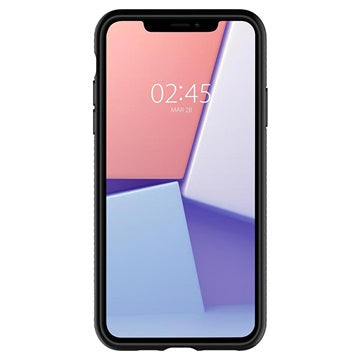 Spigen Liquid Air iPhone 11 TPU Cover - Sort