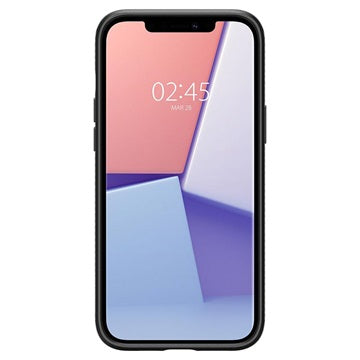 Spigen Liquid Air iPhone 12/12 Pro TPU Cover - Sort