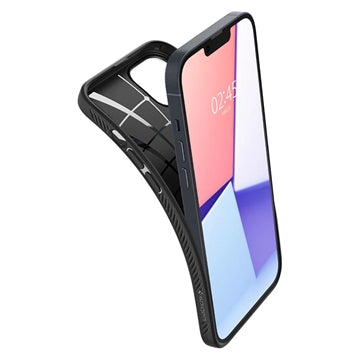 Spigen Liquid Air iPhone 14 TPU Cover - Sort