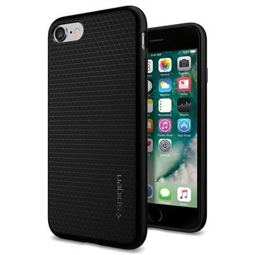 Spigen Liquid Armor iPhone 7/8/SE (2020)/SE (2022) TPU Cover - Sort