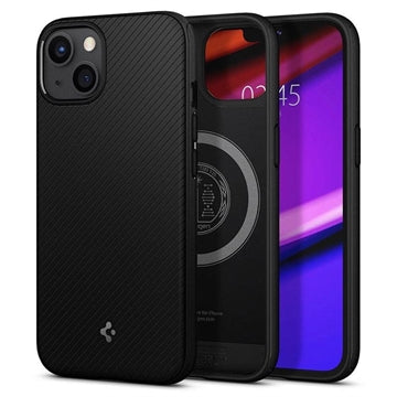 Spigen Mag Armor iPhone 13 Hybrid Cover - Mat Sort