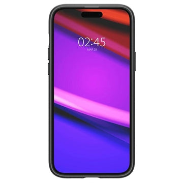 iPhone 15 Spigen Mag Armor Hybrid Cover - Mat Sort