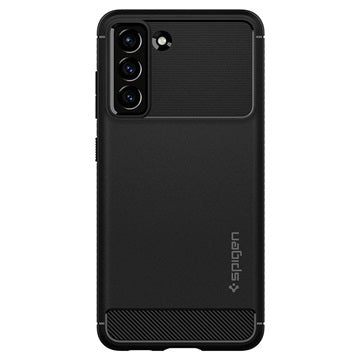 Spigen Rugged Armor Samsung Galaxy S21 FE 5G TPU Cover - Sort