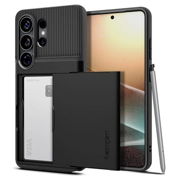 Samsung Galaxy S26 Ultra Spigen Slim Armor CS Cover - Sort
