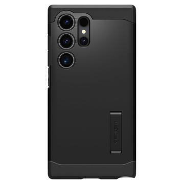 Samsung Galaxy S24 Ultra Spigen Tough Armor Cover - Sort