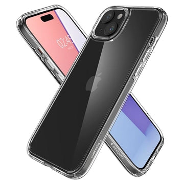 iPhone 15 Spigen Ultra Hybrid Cover - Krystalklar