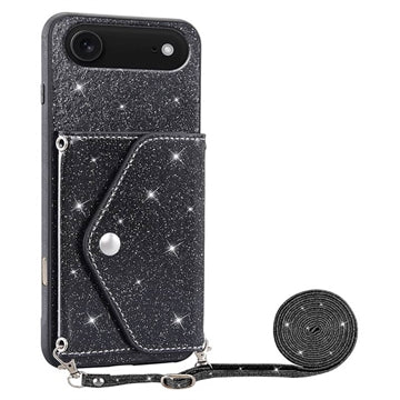 iPhone Air Stardust Cover med Kortholder - Sort