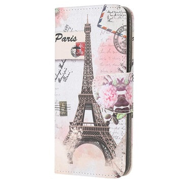 Style Series Samsung Galaxy Xcover 5 Cover med Kortholder - Eiffeltårnet