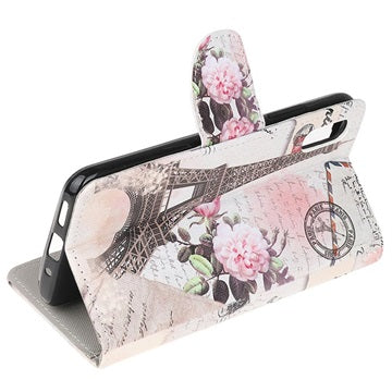 Style Series Samsung Galaxy Xcover 5 Cover med Kortholder - Eiffeltårnet