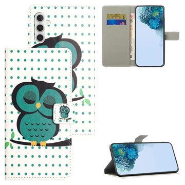 Samsung Galaxy A34 5G Style Series Pung Taske - Ugle