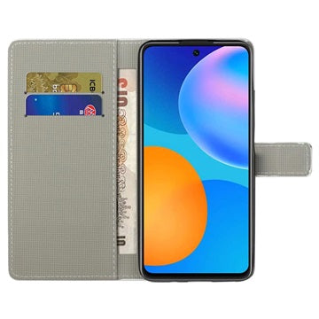 Style Series Samsung Galaxy S21 5G Pung Taske - Lotusblomst