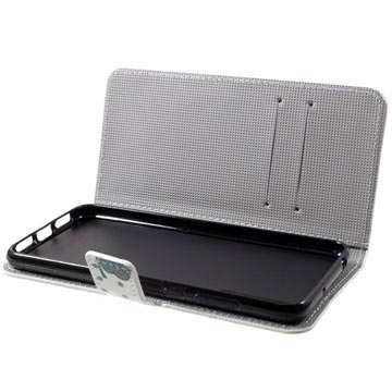 Style Series Huawei P20 Pro Cover med Kortholder - Grøn Ugle