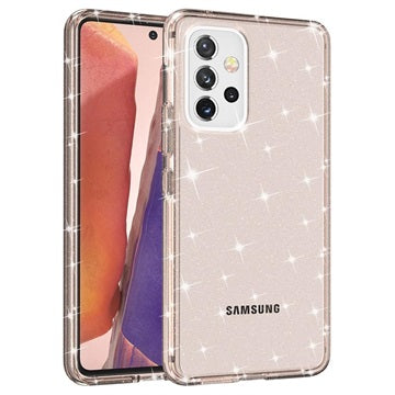 Stylish Glitter Series Samsung Galaxy A53 5G Hybrid Cover - Guld