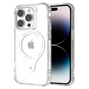 JTLegend DX Mag iPhone 14 Pro Hybrid Cover - Gennemsigtig