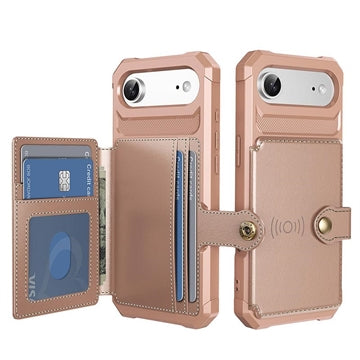 iPhone Air TPU Cover med Kortholder - Pink
