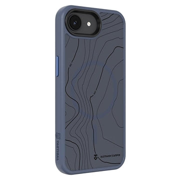 iPhone 16e/17e Tactical MagForce Hyperstealth Sika Hybrid Cover - MagSafe-kompatibel - Dybblå