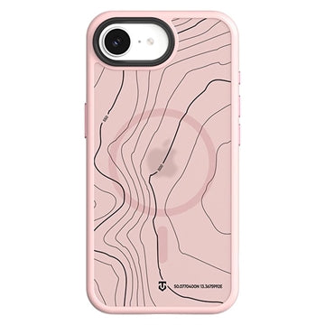 iPhone 16e/17e Tactical MagForce Hyperstealth Sika Hybrid Cover - MagSafe-kompatibel - Pink Panther