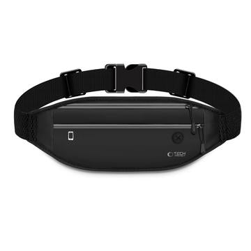 Tech-Protect M7 Universal Sport Waist Bag / Løbebælte - Sort