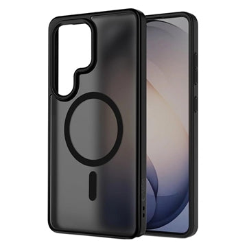 Samsung Galaxy S26 Ultra Tech-Protect Magmat Cover - MagSafe Kompatibel - Mat Sort