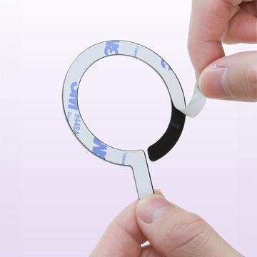 Tech-Protect MetalRing 2-pak MagSafe magnetisk ring - Sort & Sølv