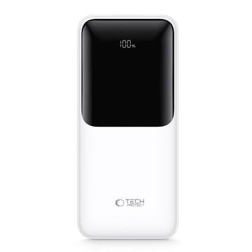 Tech-Protect PB03 Power Bank 30000mAh - 22.5W - Hvid