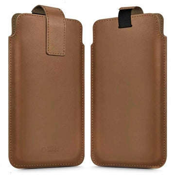 Tech-Protect SM65 universaltaske til telefon - 6"-6.9" - Brun