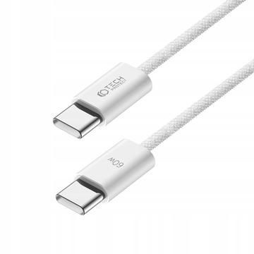 Tech-Protect UltraBoost Classic Type-C-kabel - PD60W/3A, 1m - hvid