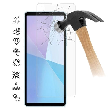 Sony Xperia 10 VI Skærmbeskyttelse Hærdet Glas - 9H, 0.3mm - Case Friendly - Klar