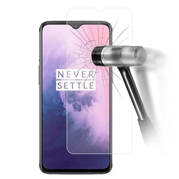 OnePlus 7 Skærmbeskyttelse Hærdet Glas - 9H, 0.3mm - Klar