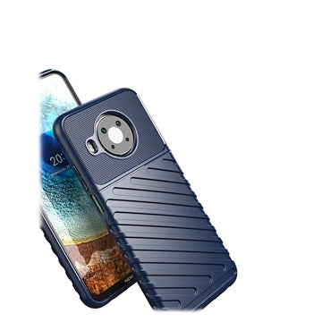 Thunder Series Nokia X10/X20 TPU Cover - Blå