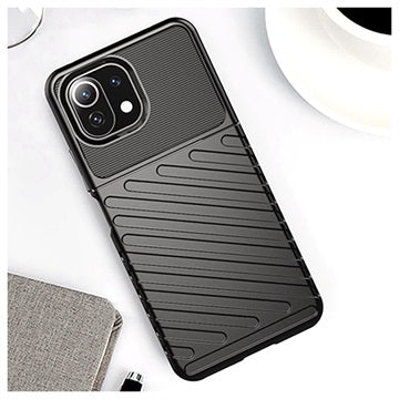 Thunder Series Xiaomi Mi 11 Lite 5G TPU Cover - Sort