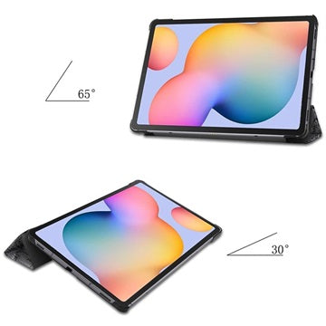 Tri-Fold Series Samsung Galaxy Tab S6 Lite 2020/2022/2024 Folio Taske - Eiffeltårnet
