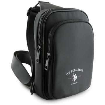 U.S. Polo Assn. Petit Pique crossbody arch telefontaske - Sort