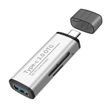 USB-C til USB & SD-adapter / kortlæser