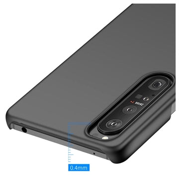 Sony Xperia 1 IV Ultra Slim Plastikcover - Sort