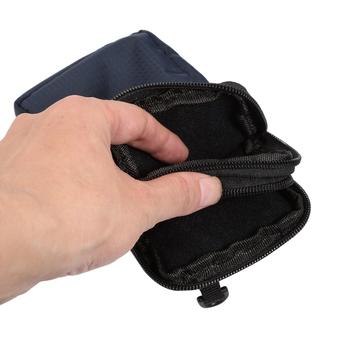 Universal bælteklipsetui til smartphones med karabinhage og strop - 6,3"-6,9" - mørkeblå
